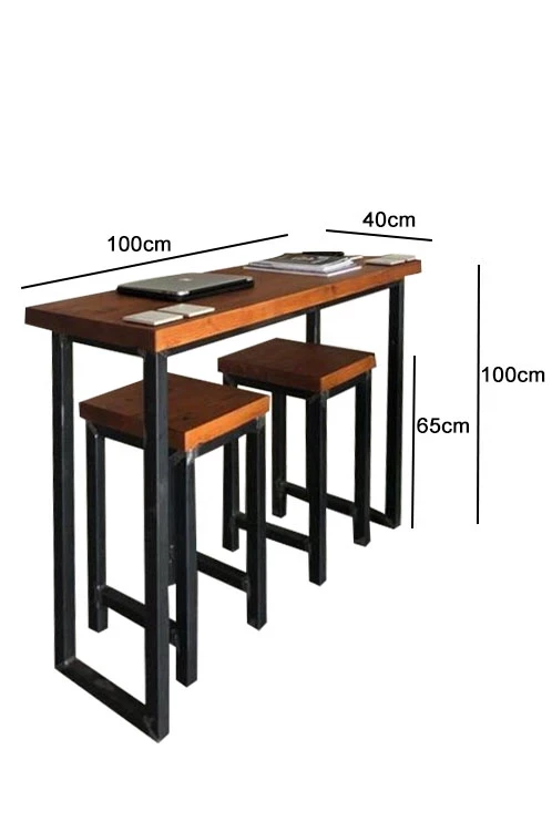 cal.bar.01 - Bar - wood - steel