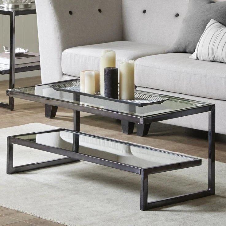 cal.cot.08 - Coffee Table - wood - steel