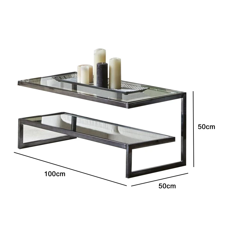 cal.cot.08 - Coffee Table - wood - steel