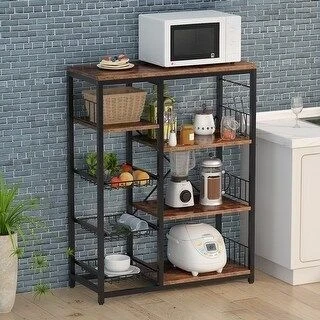 cal.unt.04 -shelving unit- wood - lron